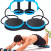 Rueda Multifuncional Para Abdomen Doble Rodillo Antideslizante