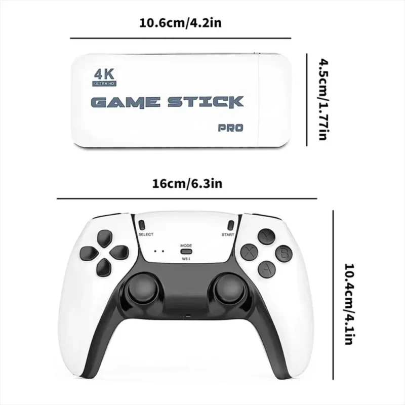 Consola Retro M15 – 64GB / 128GB + 2 Controles Inalámbricos - Imagen 3