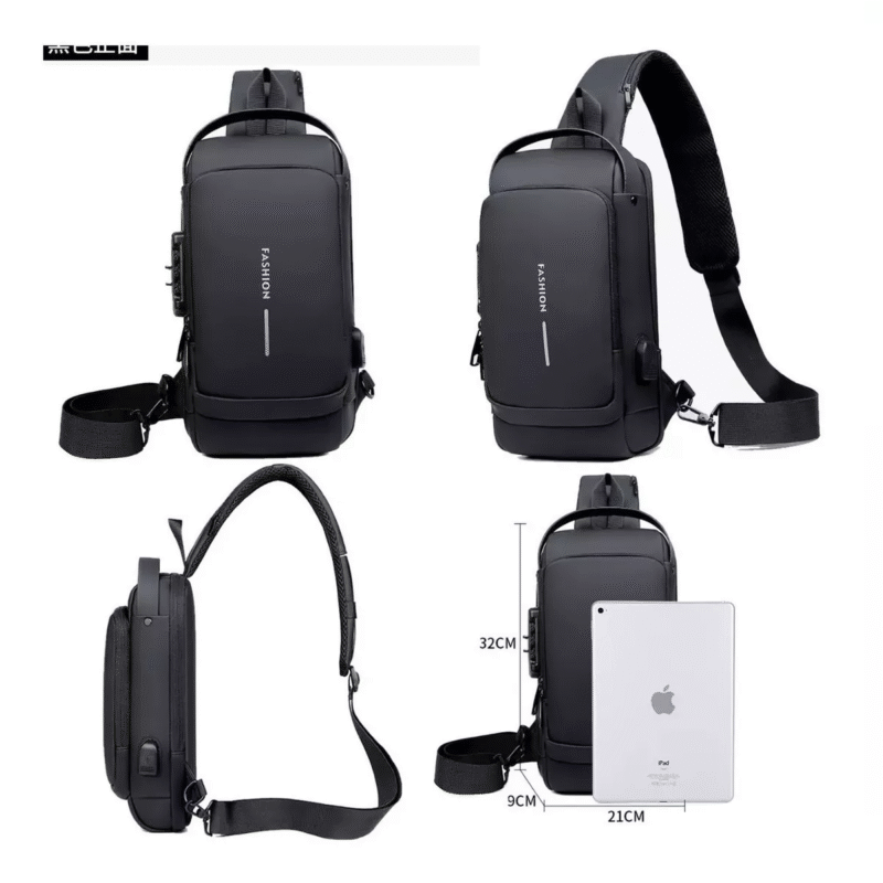 Bolso Maleta Antirrobo Clave De Segurida - Imagen 2
