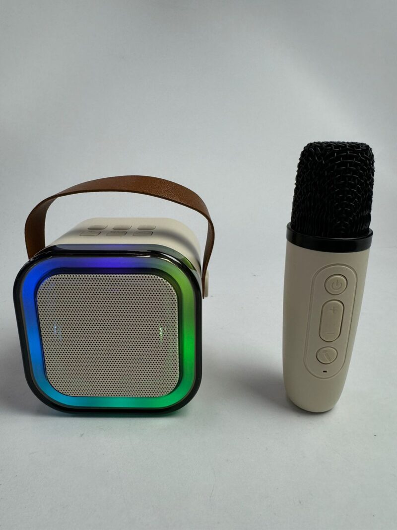 Mini Karaoke RGB Con Micrófono - Imagen 2