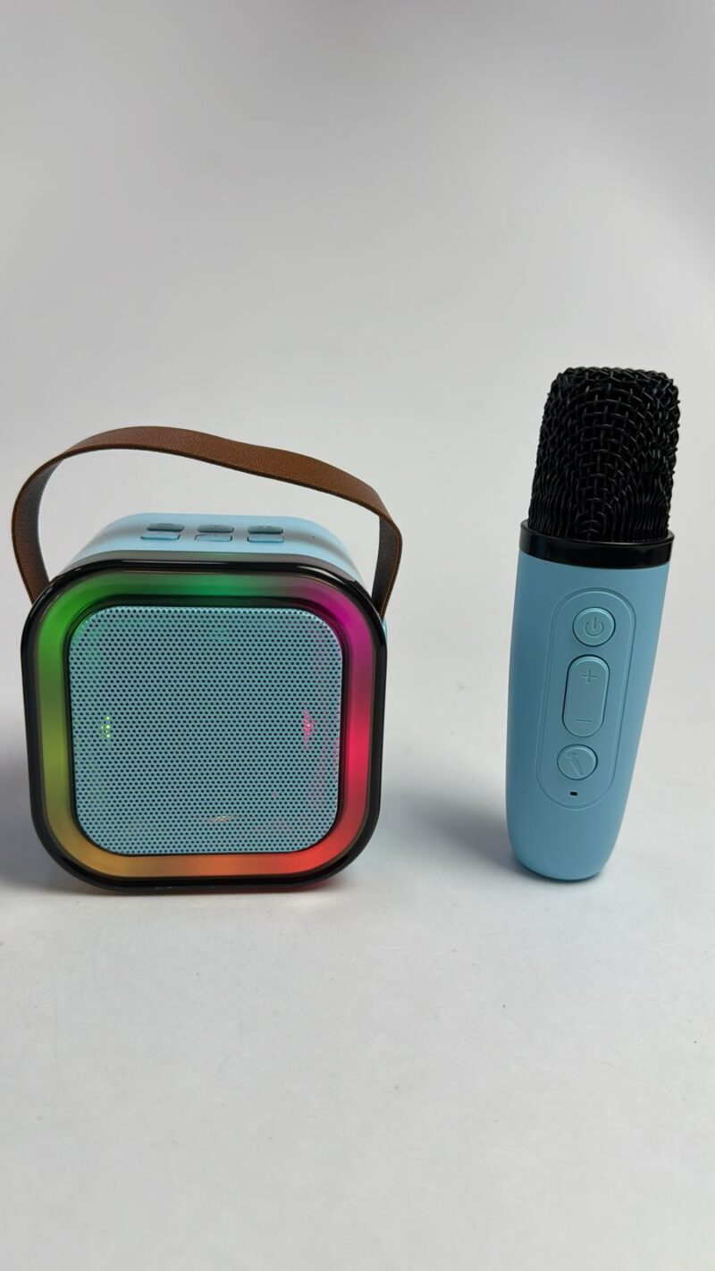 Mini Karaoke RGB Con Micrófono - Imagen 4