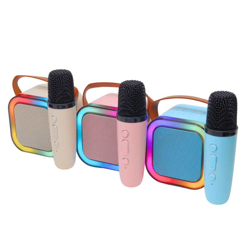 Mini Karaoke RGB Con Micrófono