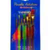Pincel De Colores Encartonado X7 Unds De 15 Cm Fl-209