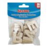 Figuras De Madera MDF Letras Pequeñas REF 8403001