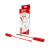 Lapicero Grafi Colors Gel Mina Naranja Tinta Rojo 0.7mm GR-103