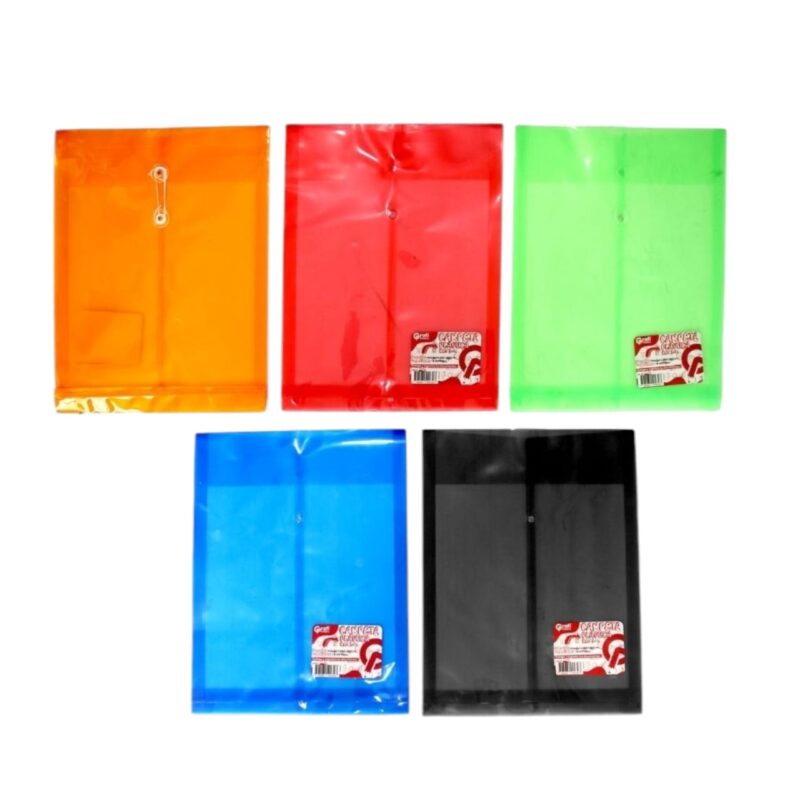 Carpeta Plastica De Hilo Tamaño Oficio SK-111