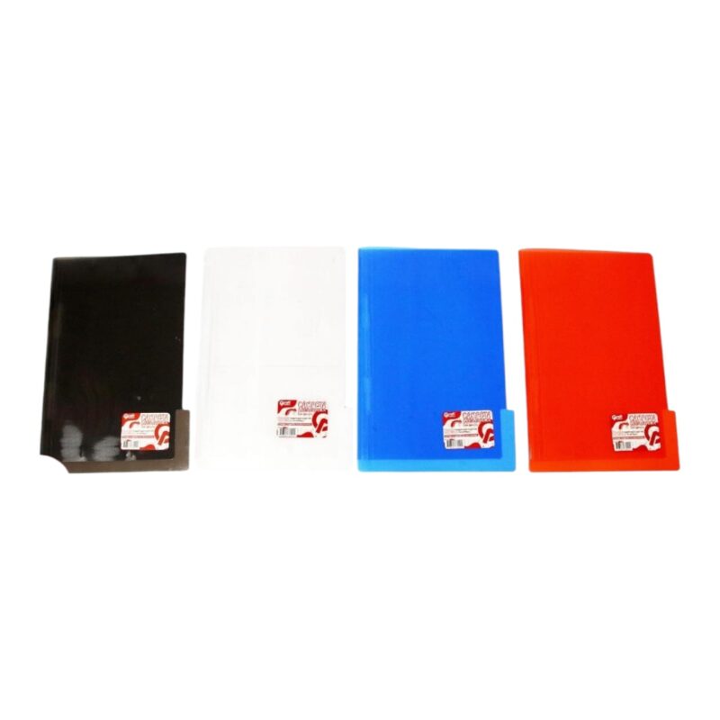 Carpeta Plasticas Colores Grafi Colors Con Legajador Tamaño Oficio GR-128