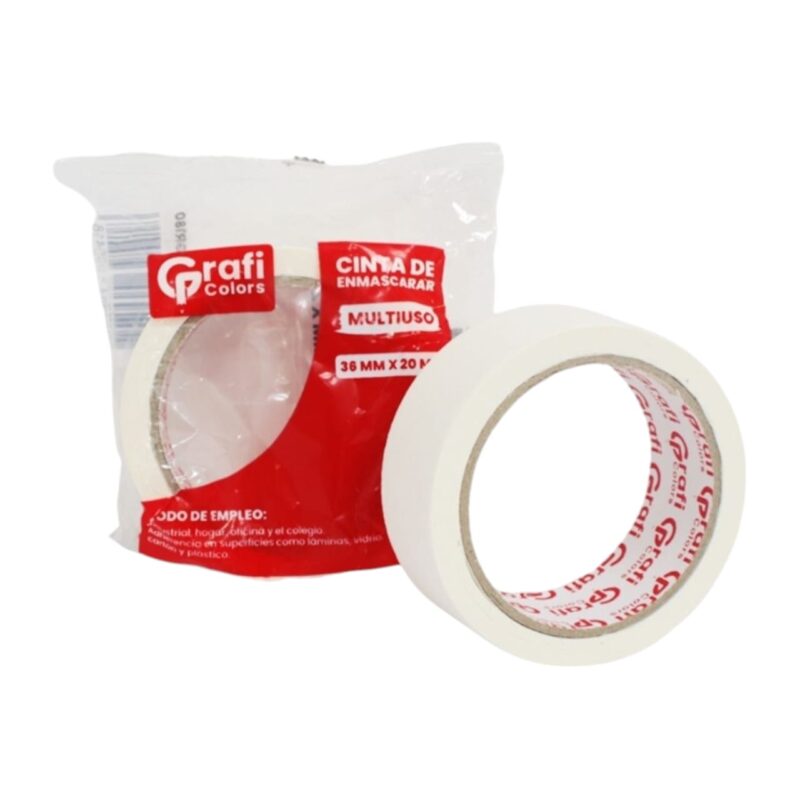 Cinta De Enmascarar Grafi Colors 36mm*20mts 150 Micras GR-180