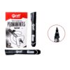 Marcador Permanente Negro Grafi Colors GR-213