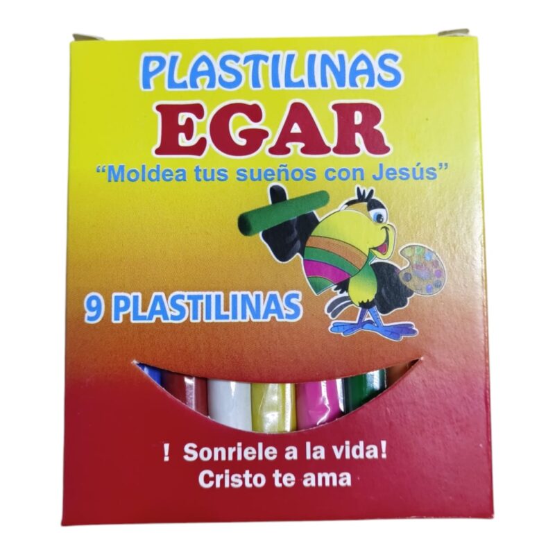 Caja Plastilina Corta X9 Colores