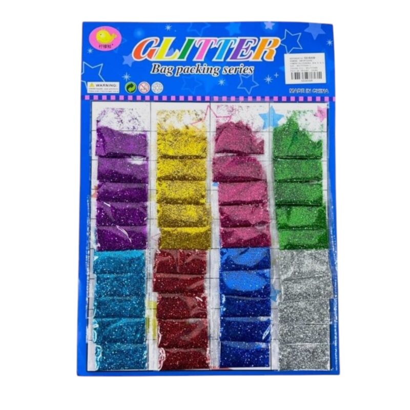Carton Escarcha Colores SE-4009