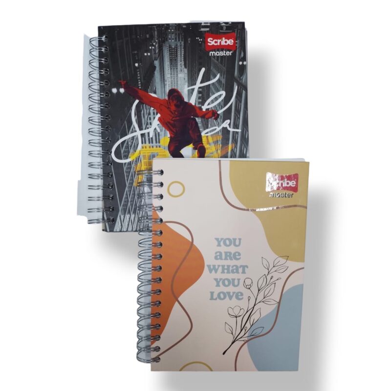 Cuaderno 5 Materias Argollado Pasta Dura 160 Hojas 16.5x23 Cm