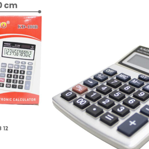 Calculadora Kadio KD-100B 12 Digitos 10 cm x 14 cm