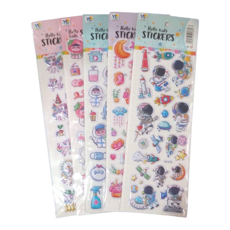 Carton Sticker Figuras