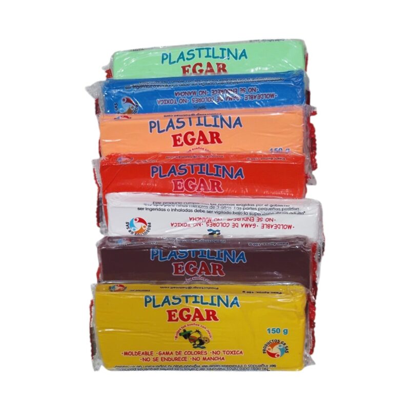 Plastilina En Bloque 150 Gr