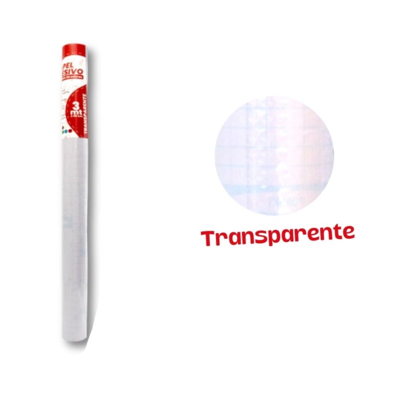 Papel Contac 3 Metros Transparente
