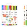 Plumones Brush Y Lineart Grafi Colors GR-349 X12 Unds