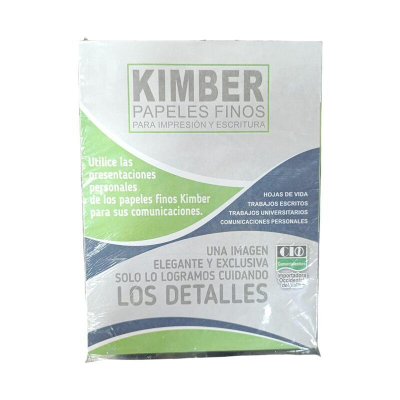 Hojas Kimberly Blanco Granito X100 Unds