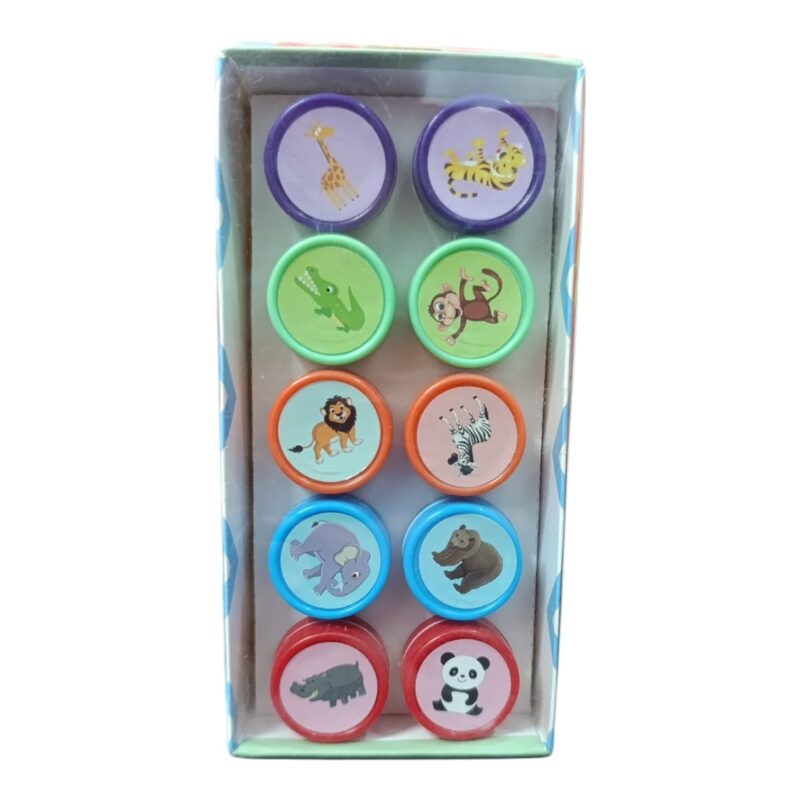 Sellos Caritas Y Animales X10 Unds