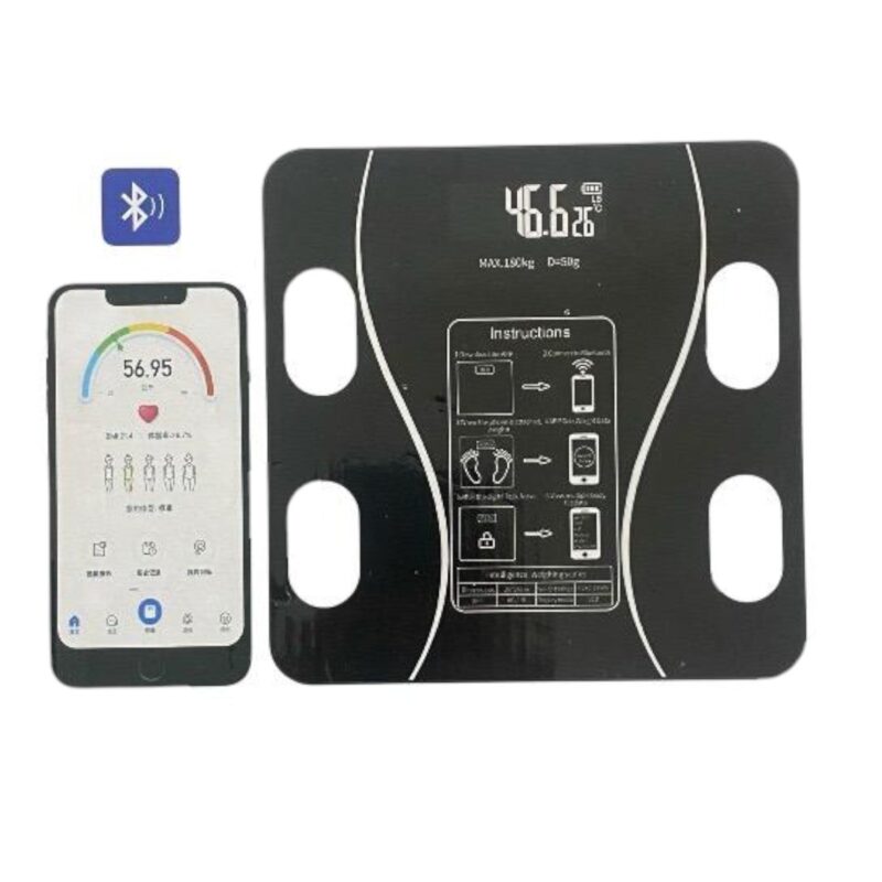 Bascula Digital Con Pilas y Conexión Bluetooth DK-2709