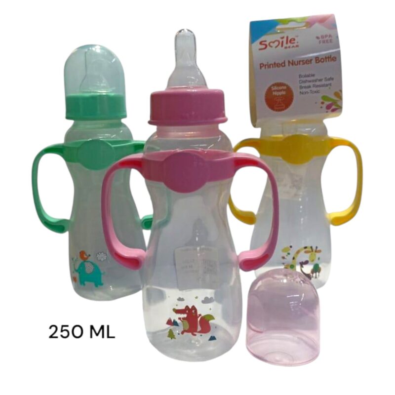 Tetero 250 ML Con Brazos Para Agarre LP-0237 X3 Unds