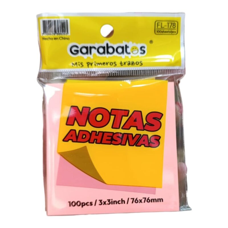 Notas Adhesivas X100 Hojas FL-178