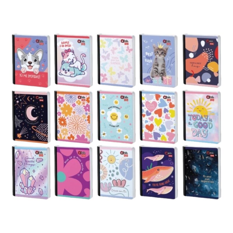 Cuaderno Cosido Cuadriculado 50 Hojas