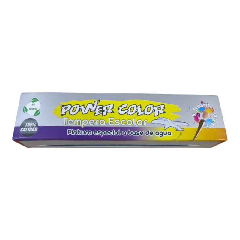 Caja Tempera Power Color X5 Colores