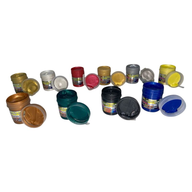 Vinilo Colores Metalizados Pequeño 33 cc