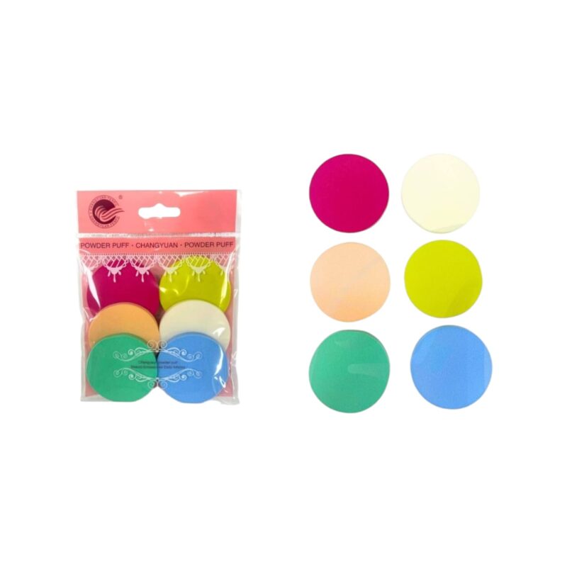 Pomo Maquillaje X6 Pcs De Colores SE-1942