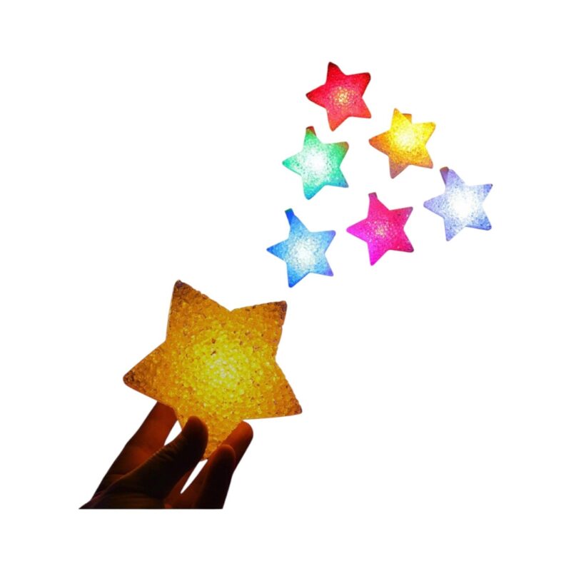 Estrella Con Luz Colores Surtidos Dk-2634