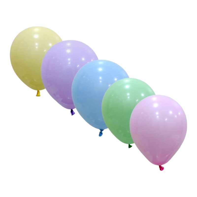 Globo R6 X20 Colores Pastel Surtidas
