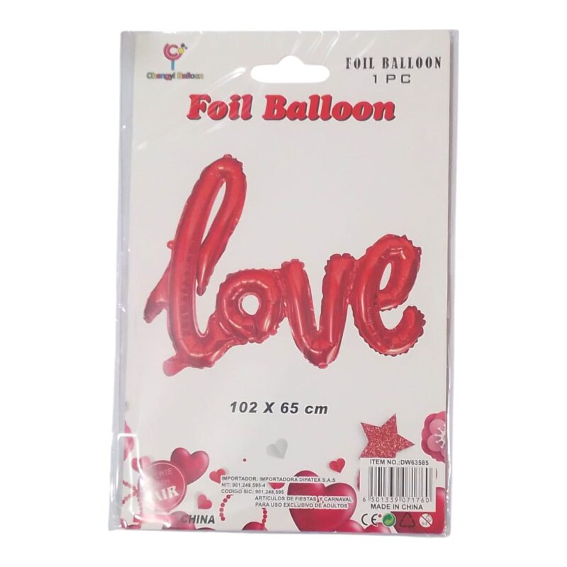 Globo Love 42 Pulgadas
