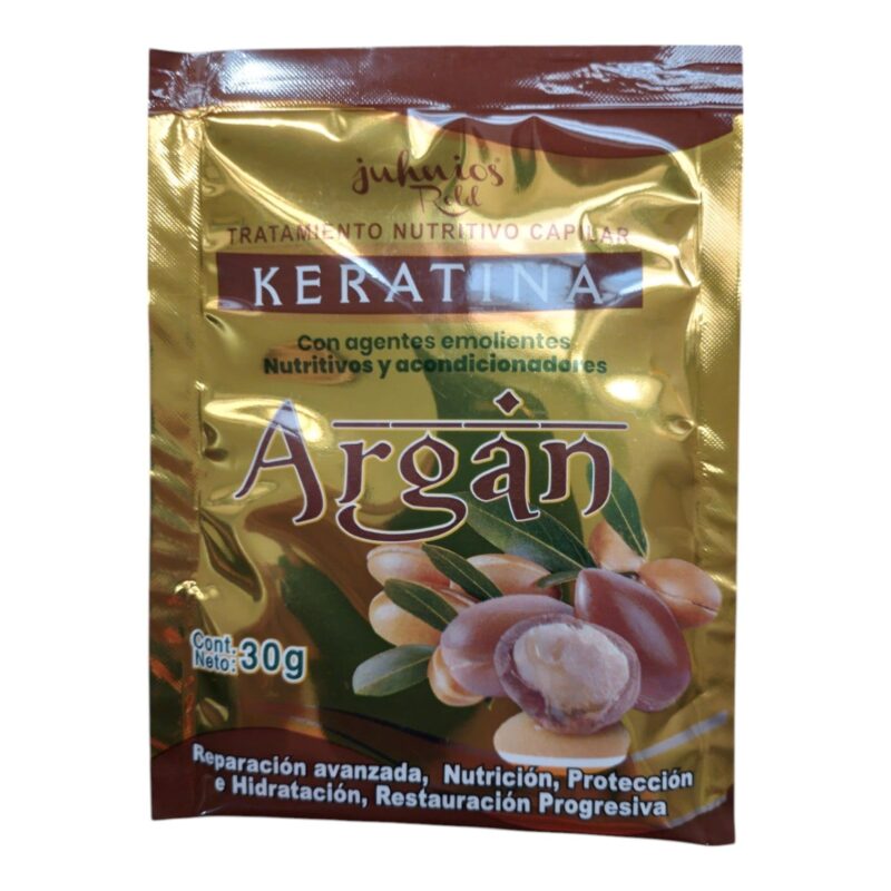 Tratamiento Keratina De Argan 30 Gr