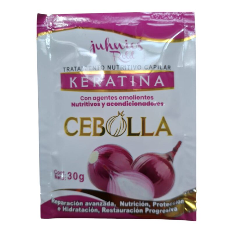Tratamiento Keratina De Cebolla 30 Gr