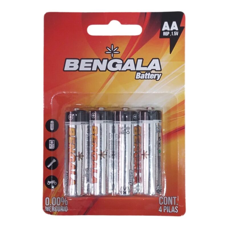 Carton Pila Bengala AA BG-002 X4 Unds