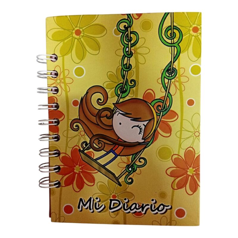 Mi Diario Argollado Pasta Dura 17,5*13 Cm