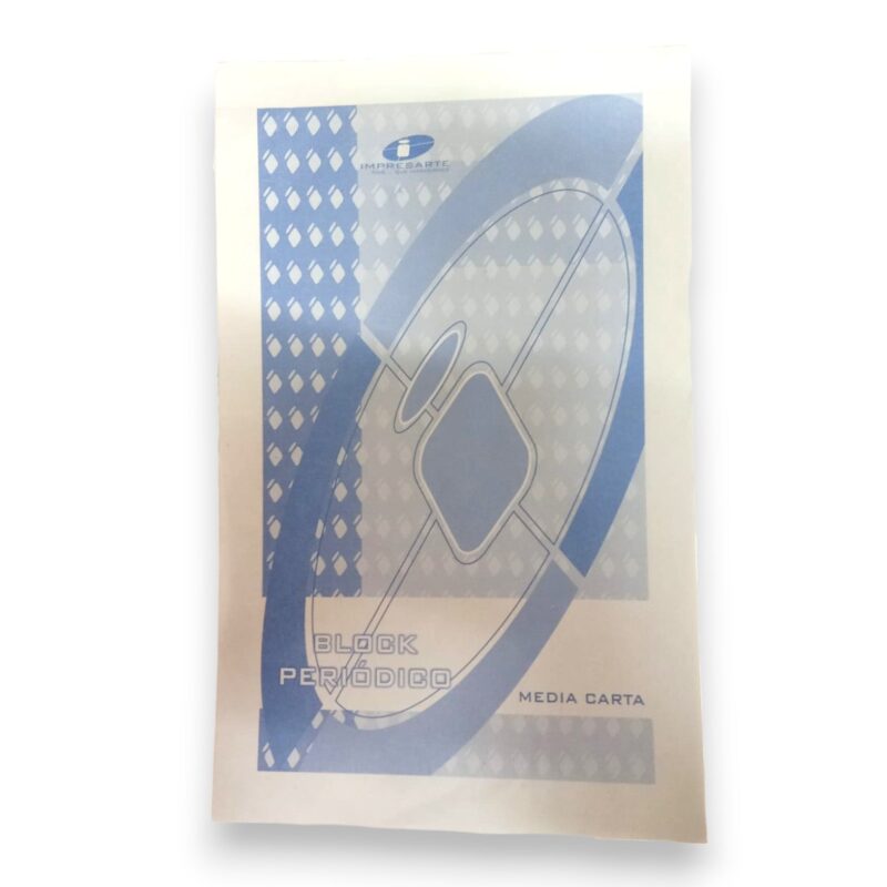 Block Media Carta Papel Periodico