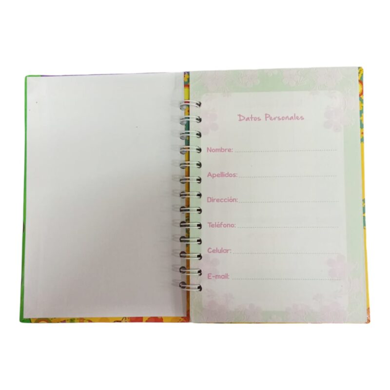 Mi Agenda Argollada Pasta Dura 22*15 Cm - Imagen 2
