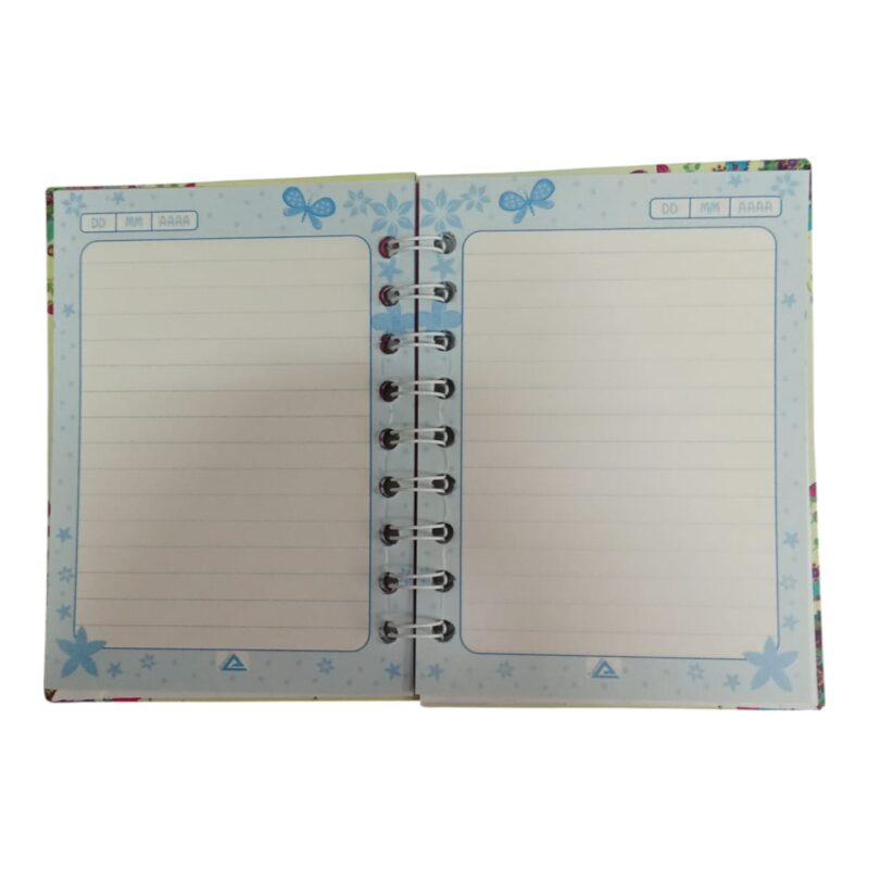 Mini Cuaderno Pasta Dura Argollado 15*11 Cm - Imagen 2