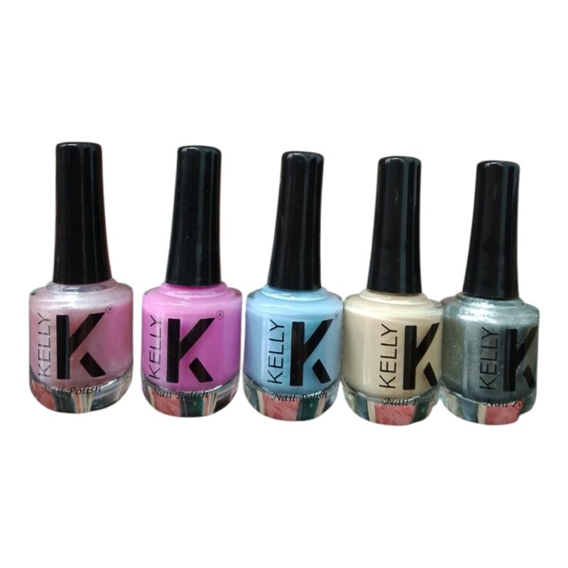 Esmalte Kelly 15 Ml Colores Surtidos X5 Unds