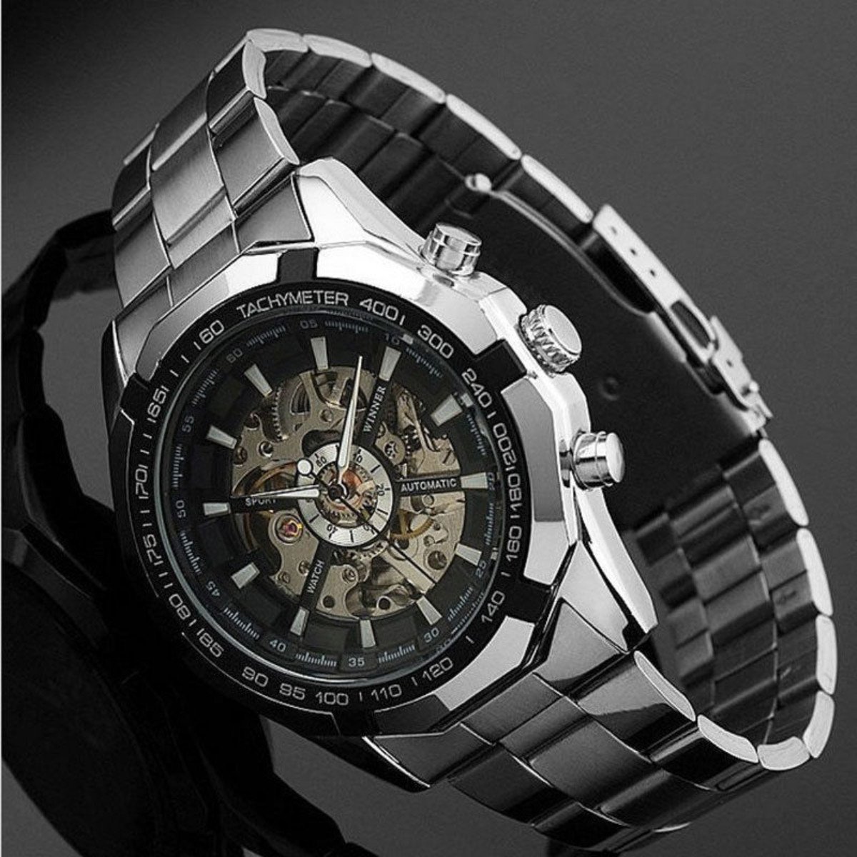 RELOJ AUTOMATICO WINNER ORIGINAL - Image 2