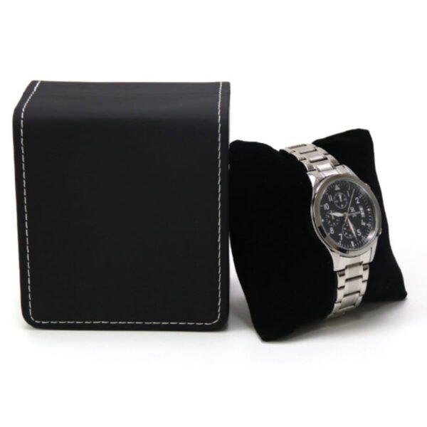 CAJA PARA RELOJ ELEGANTE EN CUERO LUJO
