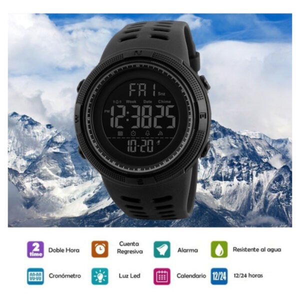 RELOJ DEPORTIVO RESISTENTE PARA HOMBRE