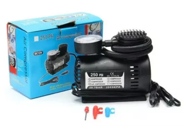 🔥 Mini Compresor de Aire Portátil para Auto 250 PSI a 12V ⚡ - Image 2