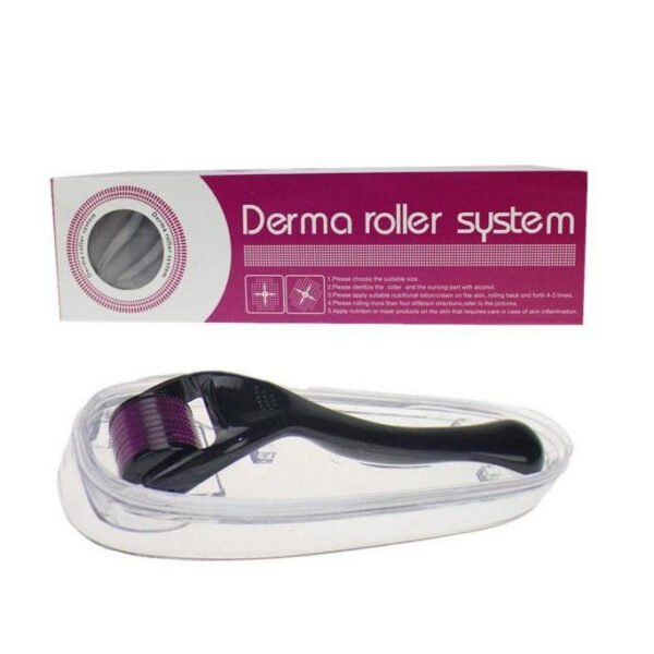 🔥 Derma Roller System 540 Agujas de Titanio 0.5 mm ⚡