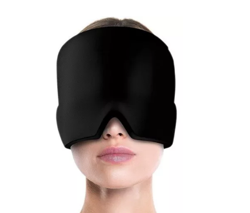 🔥 Gorro Máscara de Gel Terapéutico para Alivio de Migraña y Dolor de Cabeza ⚡