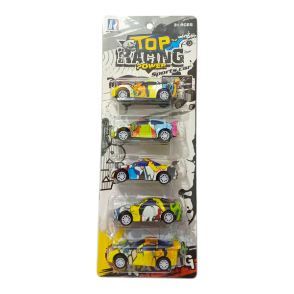 Carros Carreras X5 Pcs Estampados Top Racing EN02212 / 6615B-2