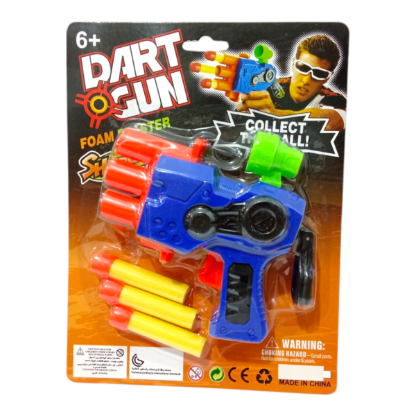 🔥 Lanzador de Dardos de Espuma Dart Gun Foam Blaster (EN02082 / Z1120ABCD) ⚡