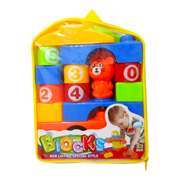 Bloques Armables con Bolso EN02018 / 6688-18A
